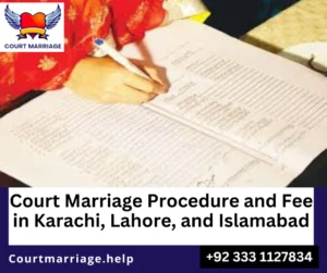 Court Marriage Procedure Karachi