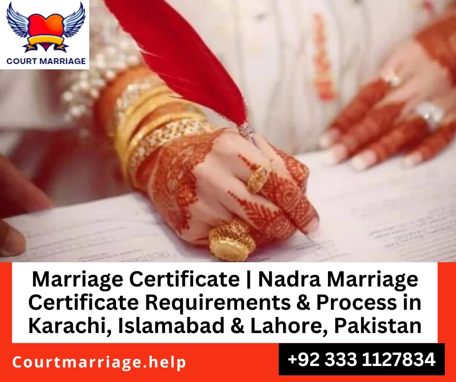 Online Marriage Certificate Pakistan