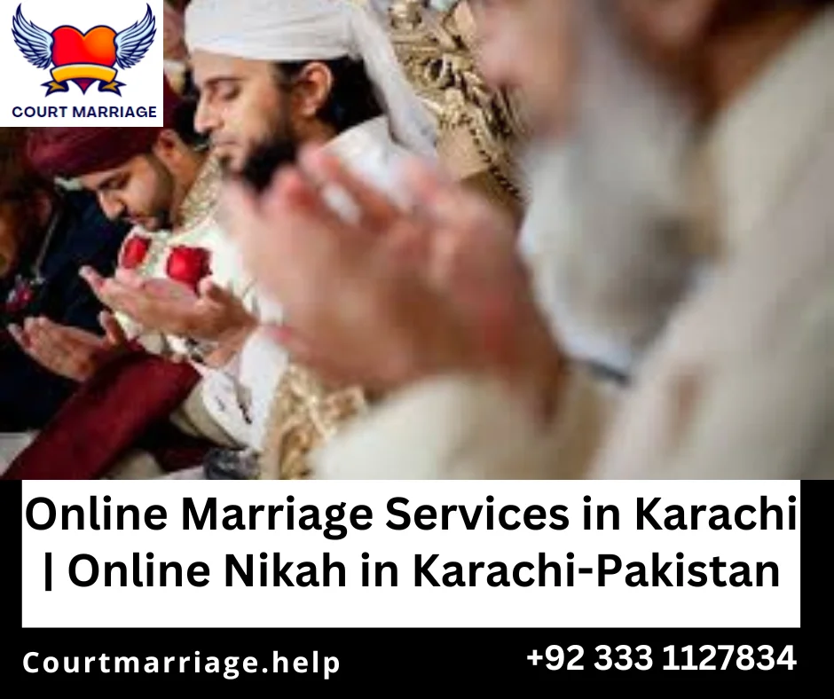 Online marriage service in Karachi with legal consultation